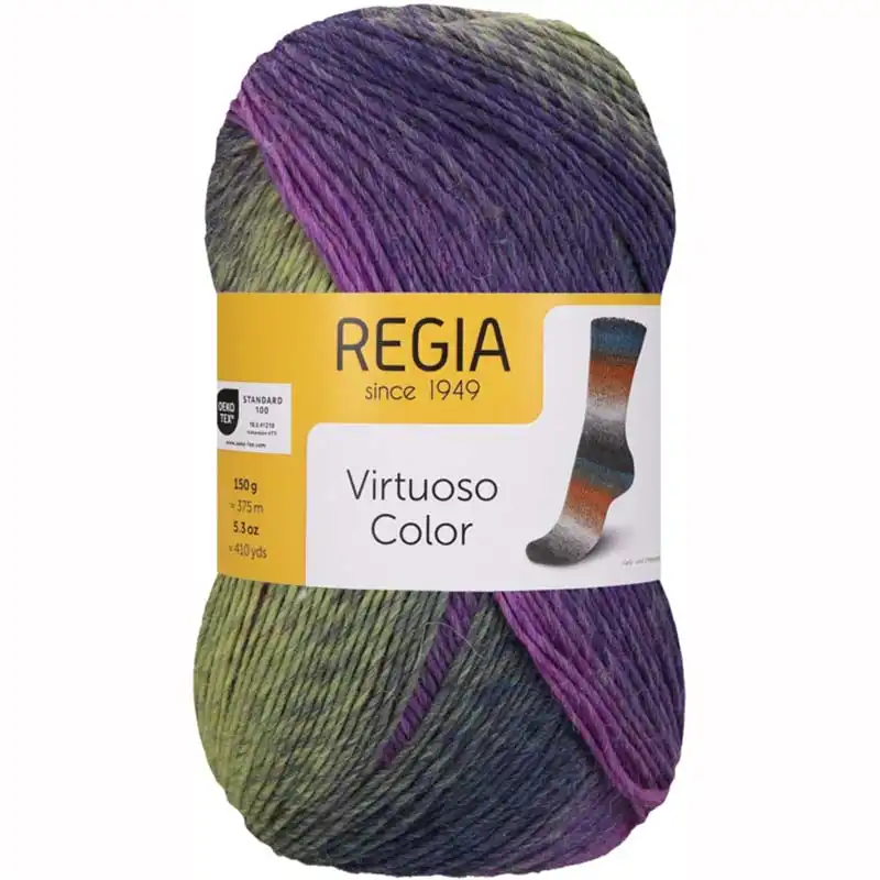 Regia 6-ply Virtuoso Color 3070 Forget-me-not