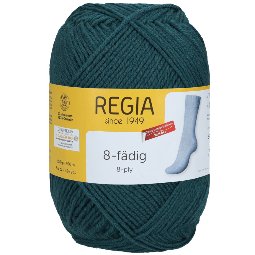 Regia 8Ply Uni 1047 Petrol