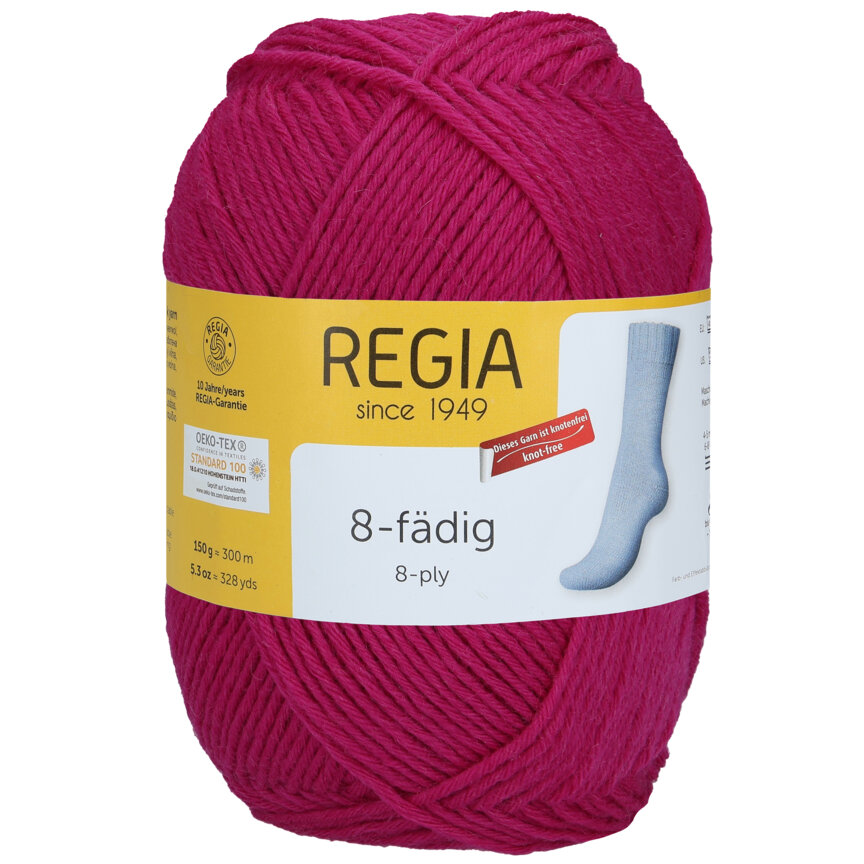 Regia 8Ply Uni 1051 fuchsie