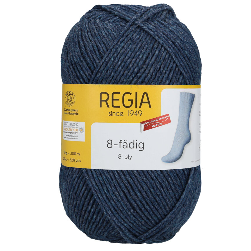 Regia 8Ply Uni 2137 Jeans melír