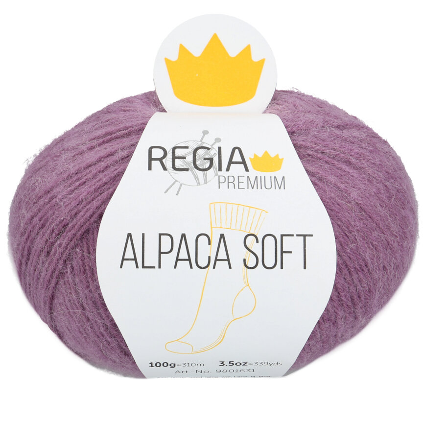Regia Premium Alpaca Soft 36 Nafialovělá
