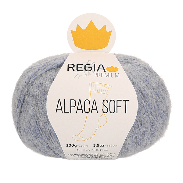 Regia Premium Alpaca Soft 50 Sv. modrá