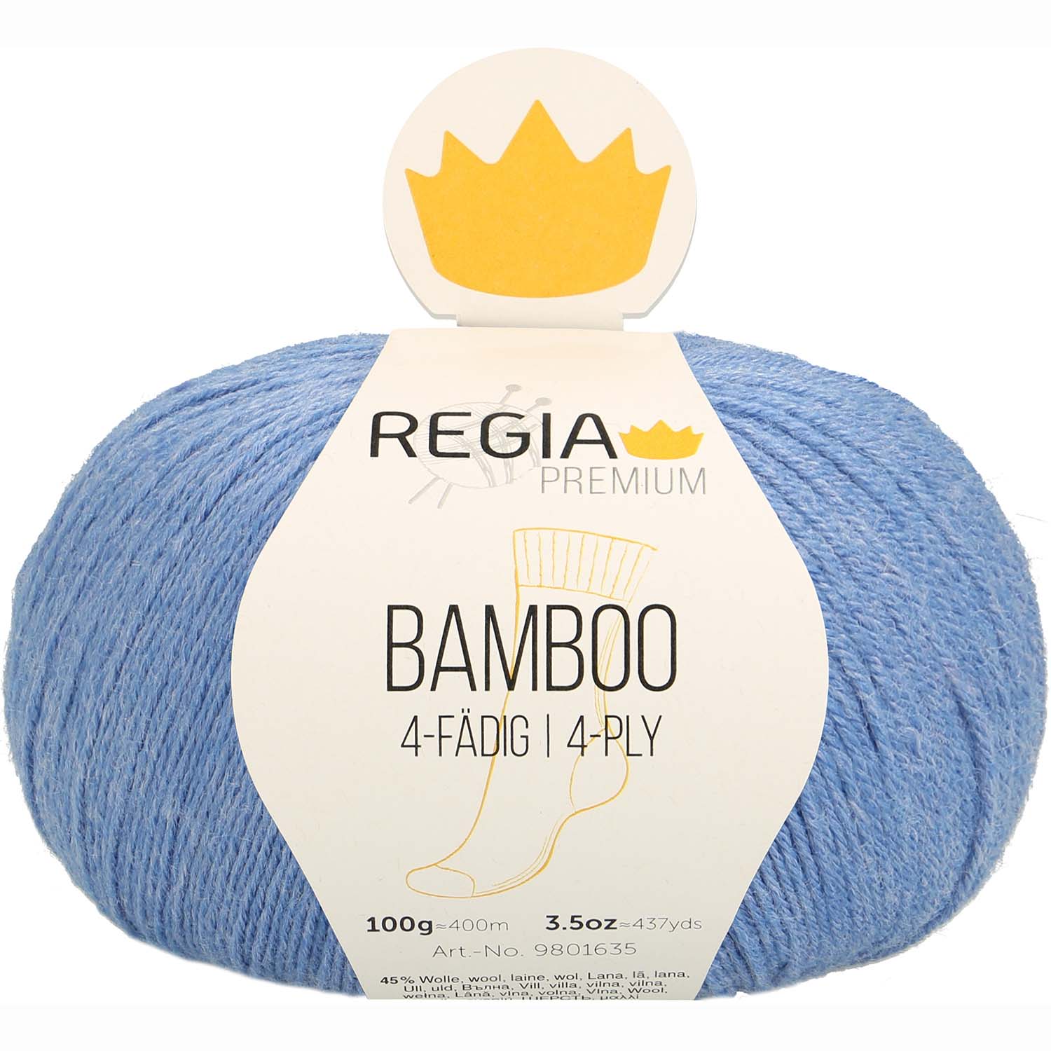 Regia Premium Bamboo 55 Denim