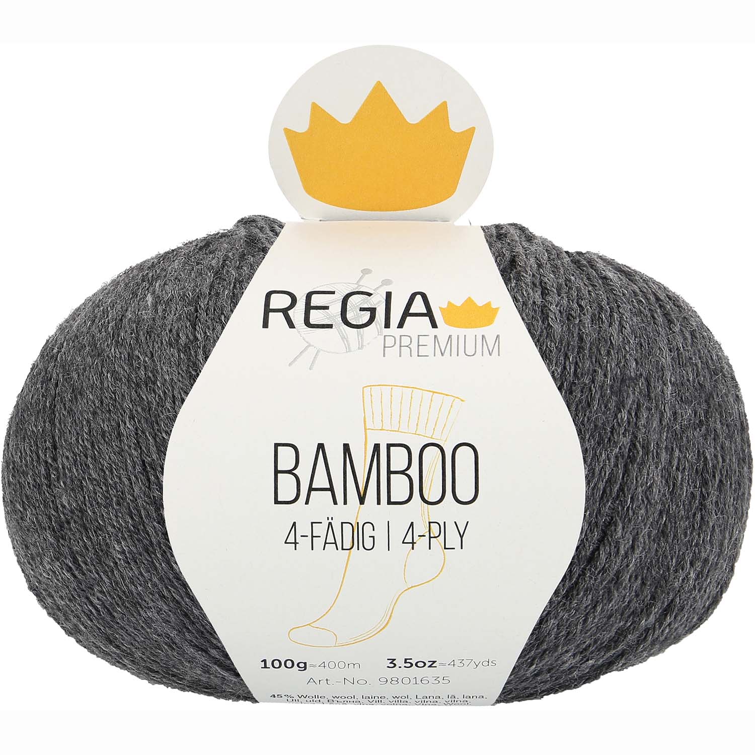 Regia Premium Bamboo 95 Antracit