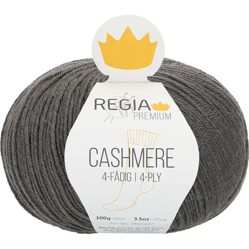 Regia Premium Cashmere 93 Tm. šedá
