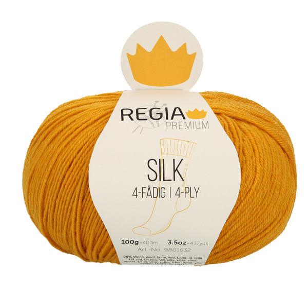 Regia Premium Silk 25 Hořčicová