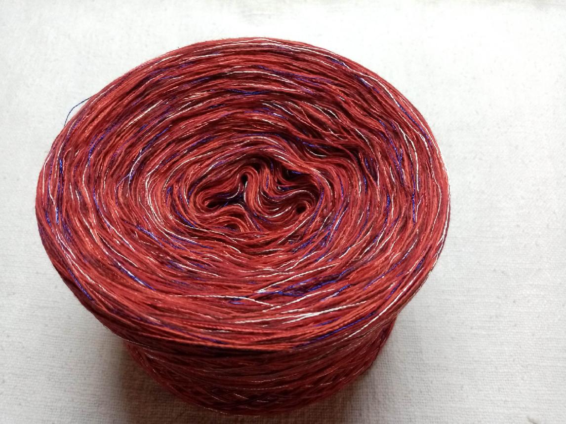 Salsa melír merino 3-nitka 1000m s viskozovou nitkou