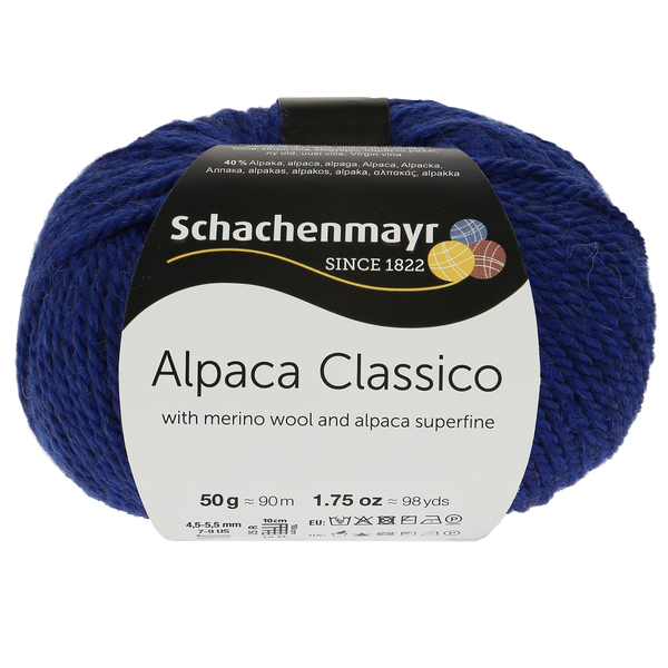 Schachenmayr Alpaca Classico 59 Královská modrá