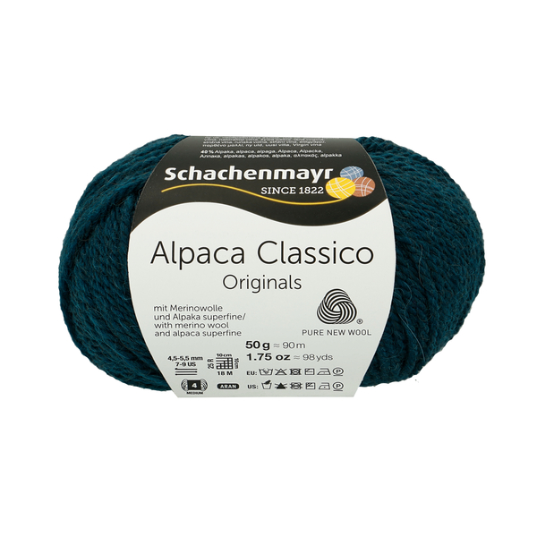 Schachenmayr Alpaca Classico 69 Petrol
