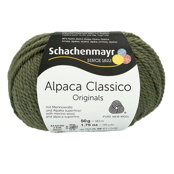 Schachenmayr Alpaca Classico 73 Vojenská