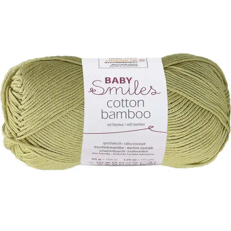Schachenmayr Baby Smiles Cotton Bamboo 1075 Žlutozelená