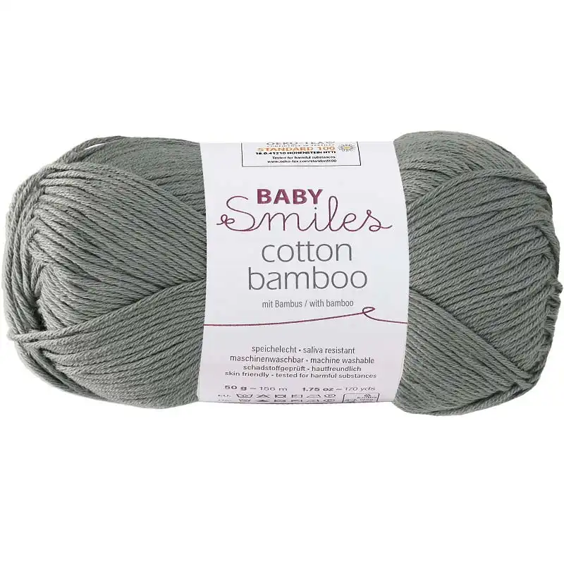 Schachenmayr Baby Smiles Cotton Bamboo 1098 Antracit
