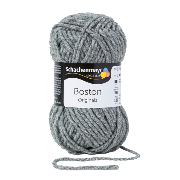 Schachenmayr Boston Originals 92 Šedý Melír