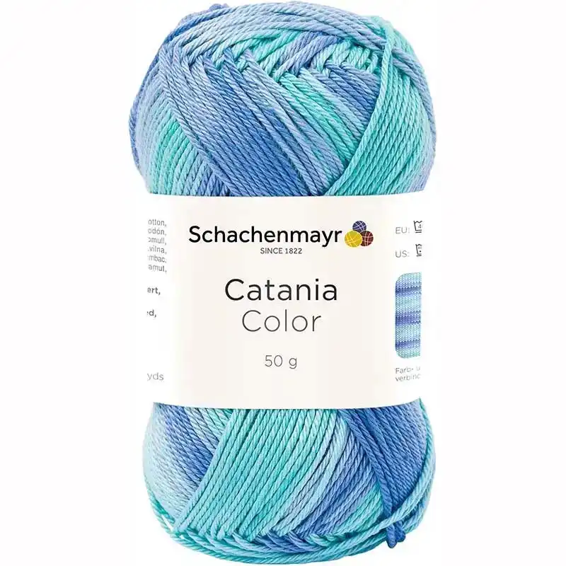 Schachenmayr Catania Color 226 Tyrkys-modrá