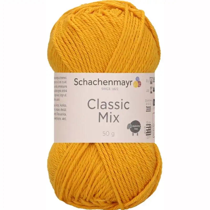 Schachenmayr Classic Mix 20 Žlutá