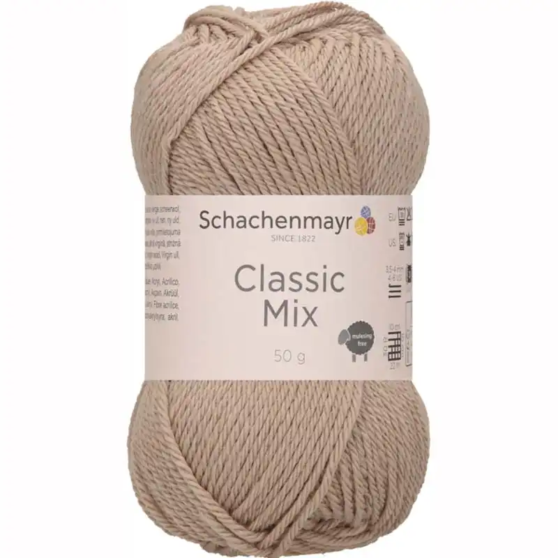 Schachenmayr Classic Mix 4 Béžová