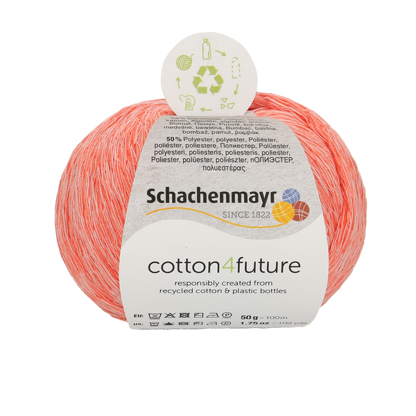 Schachenmayr Cotton 4 future 35 Korálová