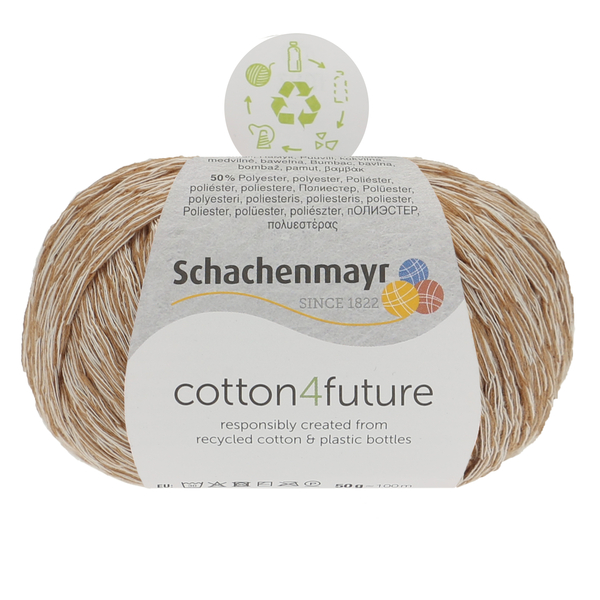 Schachenmayr Cotton 4 future 6 Béžová