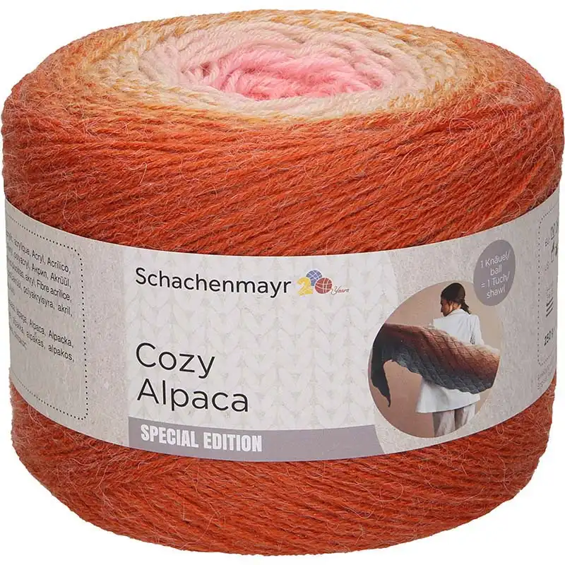 Schachenmayr Cozy Alpaca 83 Sunset color