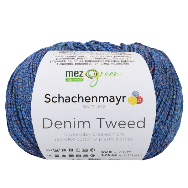 Schachenmayr Denim Tweed 51 Royal modrá