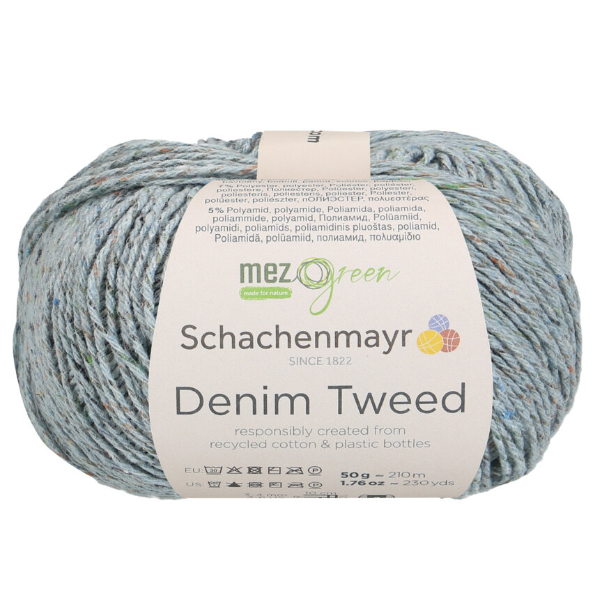 Schachenmayr Denim Tweed 52 Ledová modrá