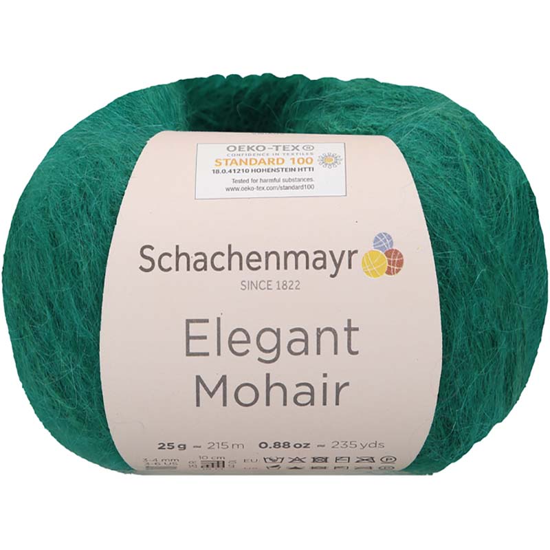 Schachenmayr Elegant Mohair 70 Smaragdový