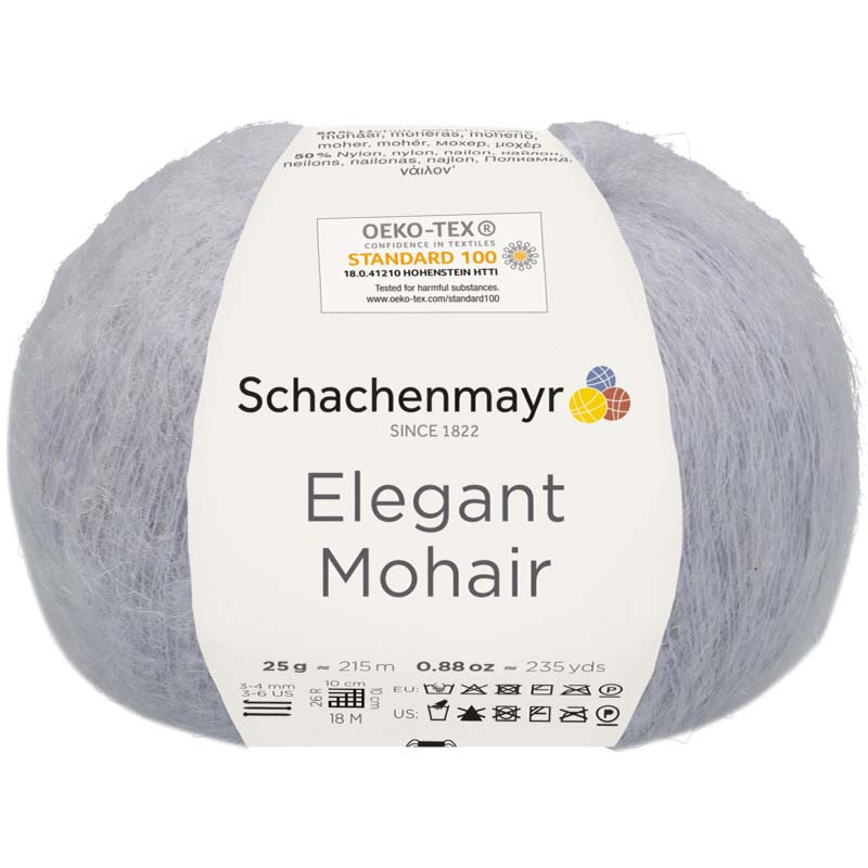 Schachenmayr Elegant Mohair 90 Stříbrošedý