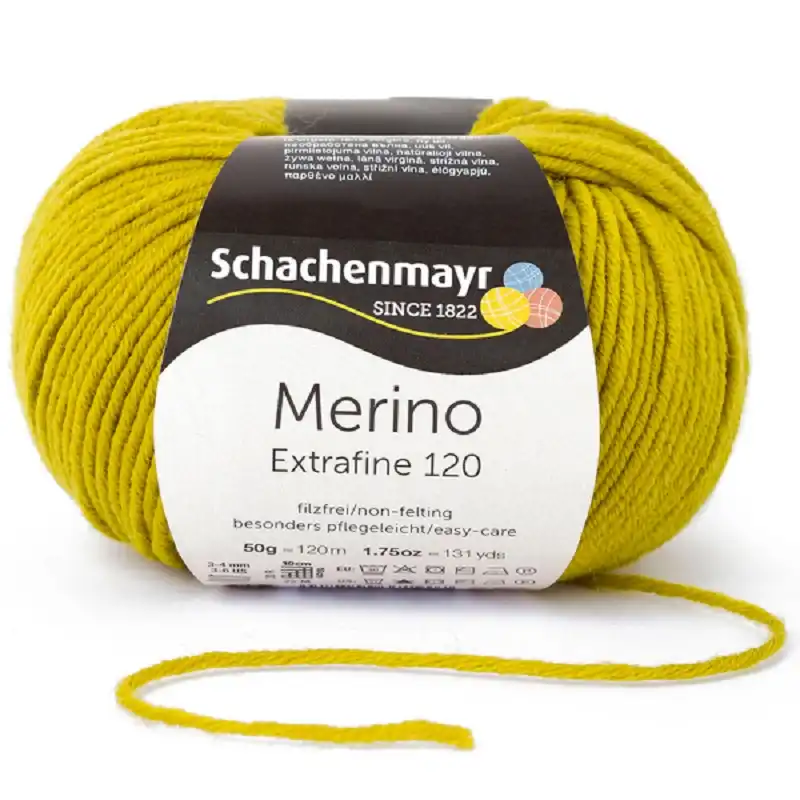 Schachenmayr Merino extrafine 120 Anýzová 174