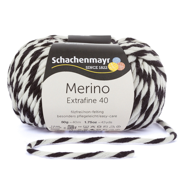 Schachenmayr Merino extrafine 40 Mramorovaná 380