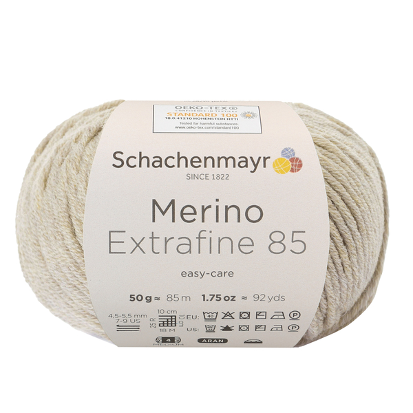 Schachenmayr Merino extrafine 85 Béžová 206