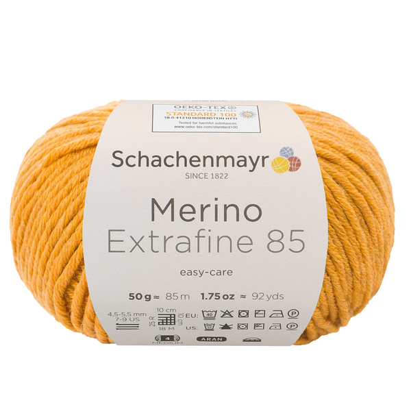 Schachenmayr Merino extrafine 85 Hořčicová 226