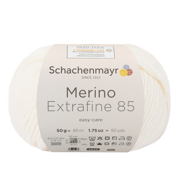 Schachenmayr Merino extrafine 85 Přírodní 202