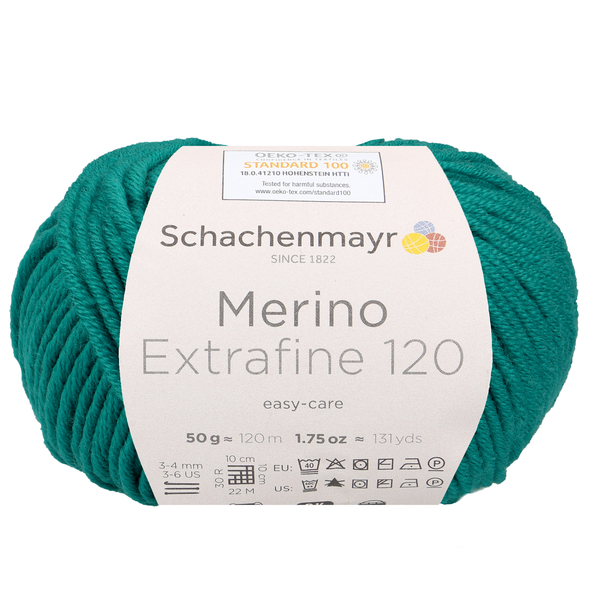 Schachenmayr Merino extrafine 85 Smaragdová 277