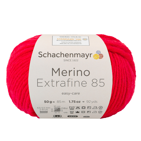 Schachenmayr Merino extrafine 85 Třešňová 231