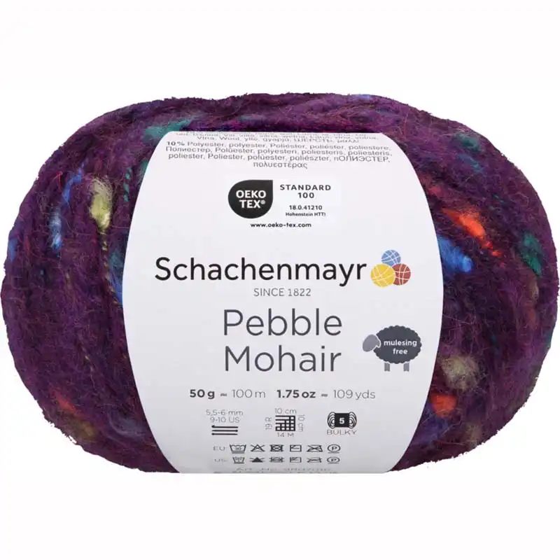 Schachenmayr Pebble Mohair 49 Fialový