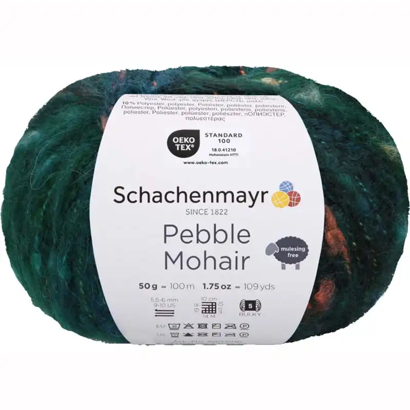 Schachenmayr Pebble Mohair 84 Zelený