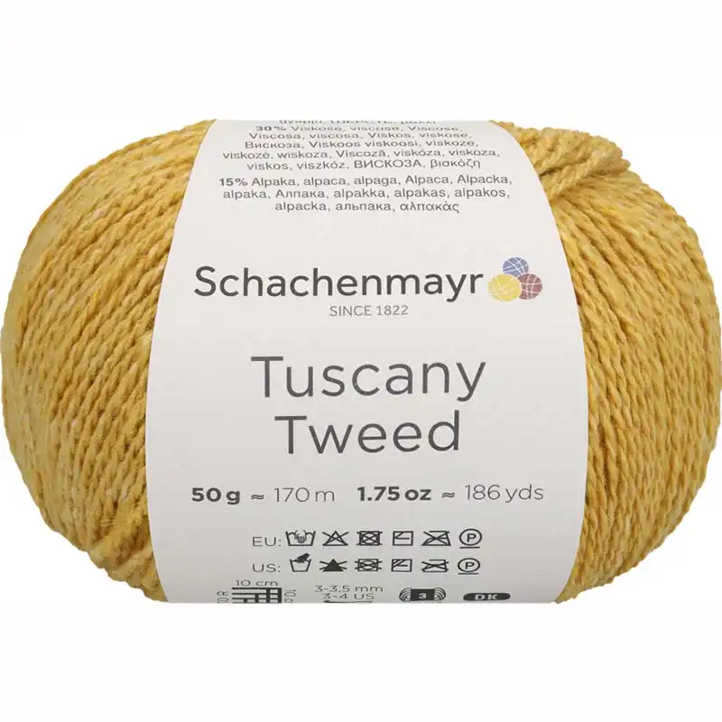 Schachenmayr Tuscany Tweed 25 Žlutá