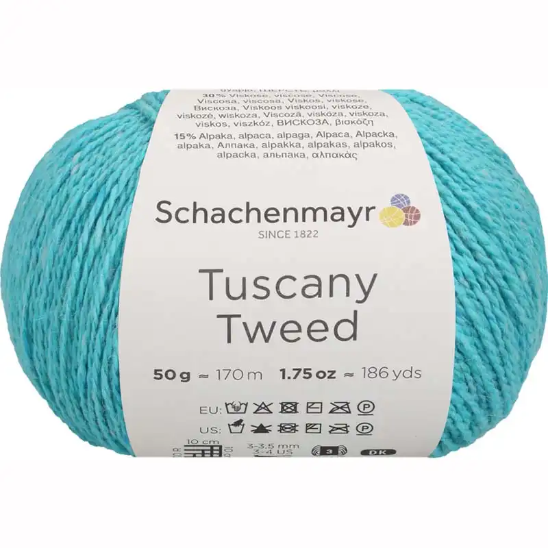 Schachenmayr Tuscany Tweed 68 Tyrkys