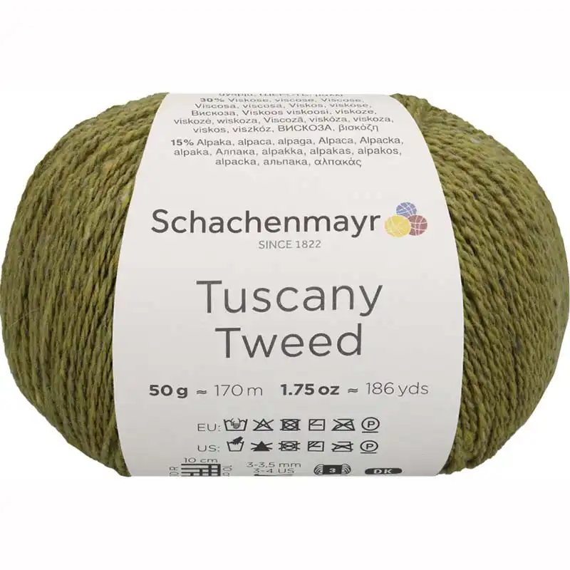 Schachenmayr Tuscany Tweed 71 Kremžská hořčice