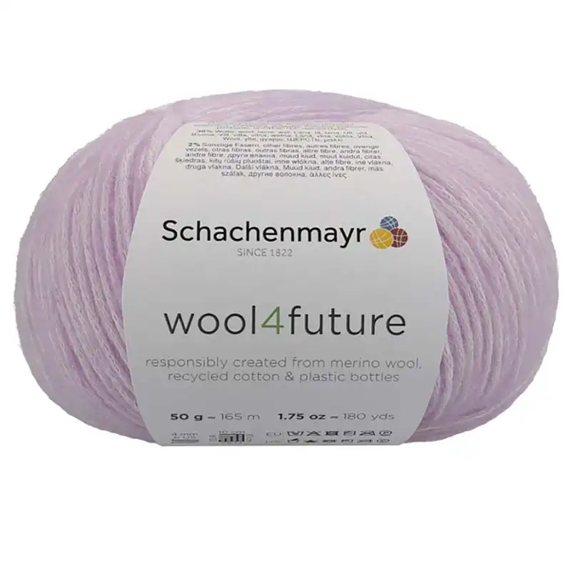 Schachenmayr WOOL4FUTURE 40 frozen lavender