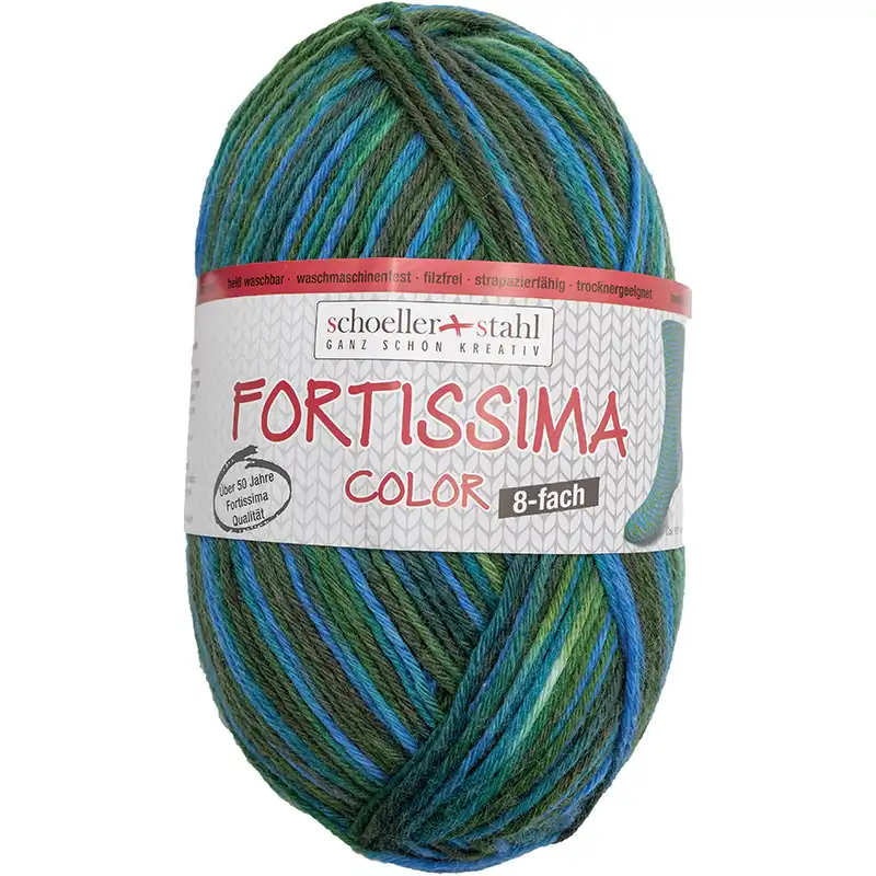 Schoeller Stahl Fortissima color 8-fach 0801