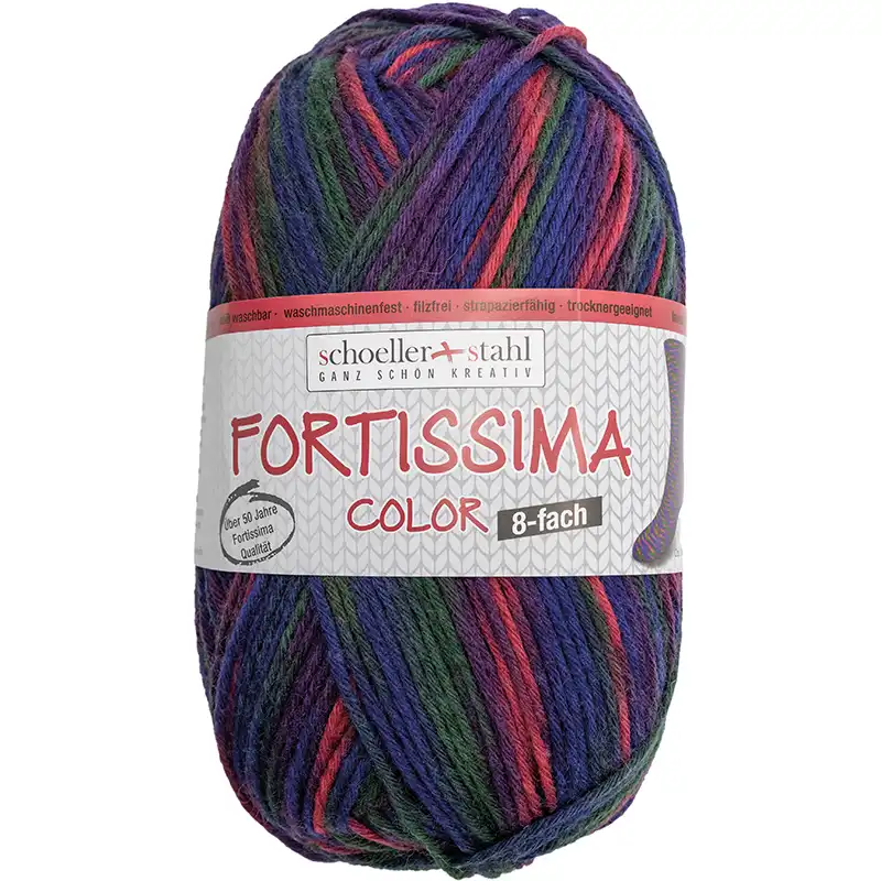 Schoeller Stahl Fortissima color 8-fach 0804