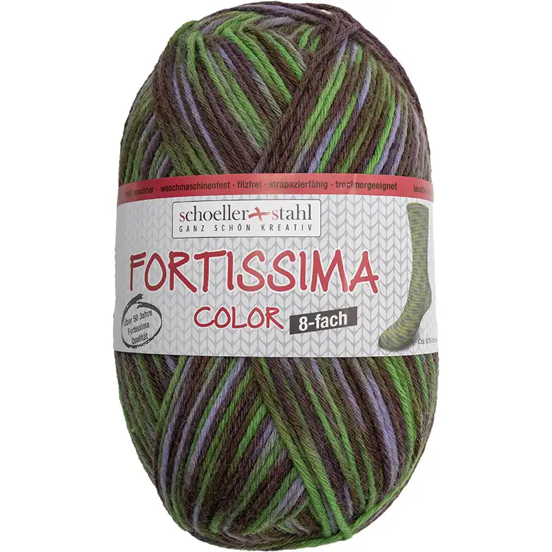 Schoeller Stahl Fortissima color 8-fach 0805