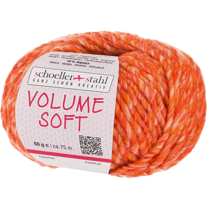 Schoeller Stahl Volume soft 4 oranžová