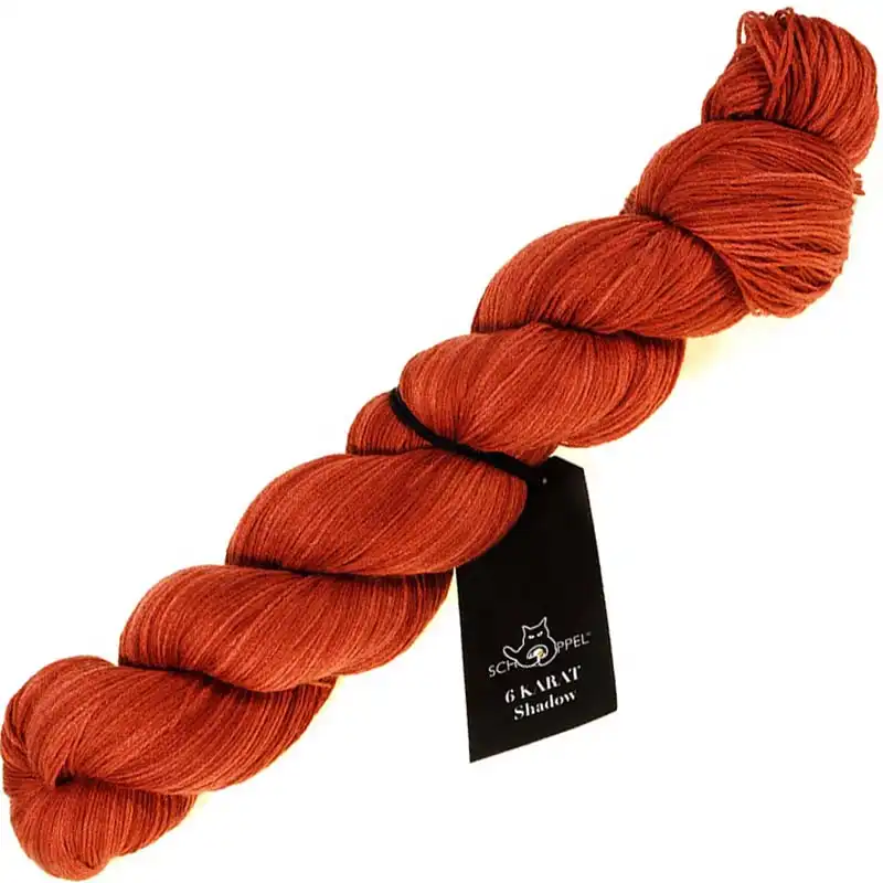 Schoppel Wolle 6 karat Shadow 2371 Roter Ocker