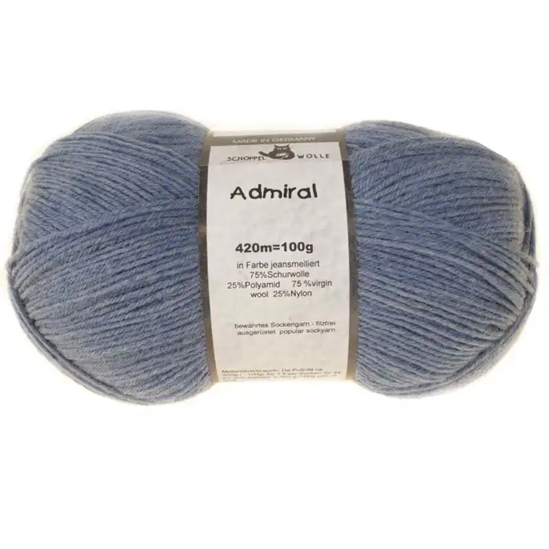 Schoppel Wolle Admiral 4653M Jeans-meliert