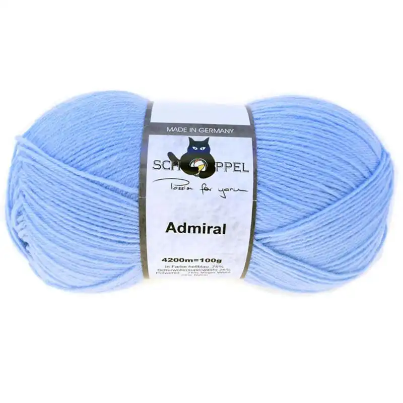 Schoppel Wolle Admiral 5011 Hellblau