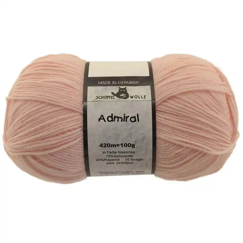 Schoppel Wolle Admiral 7810 Blassrosa