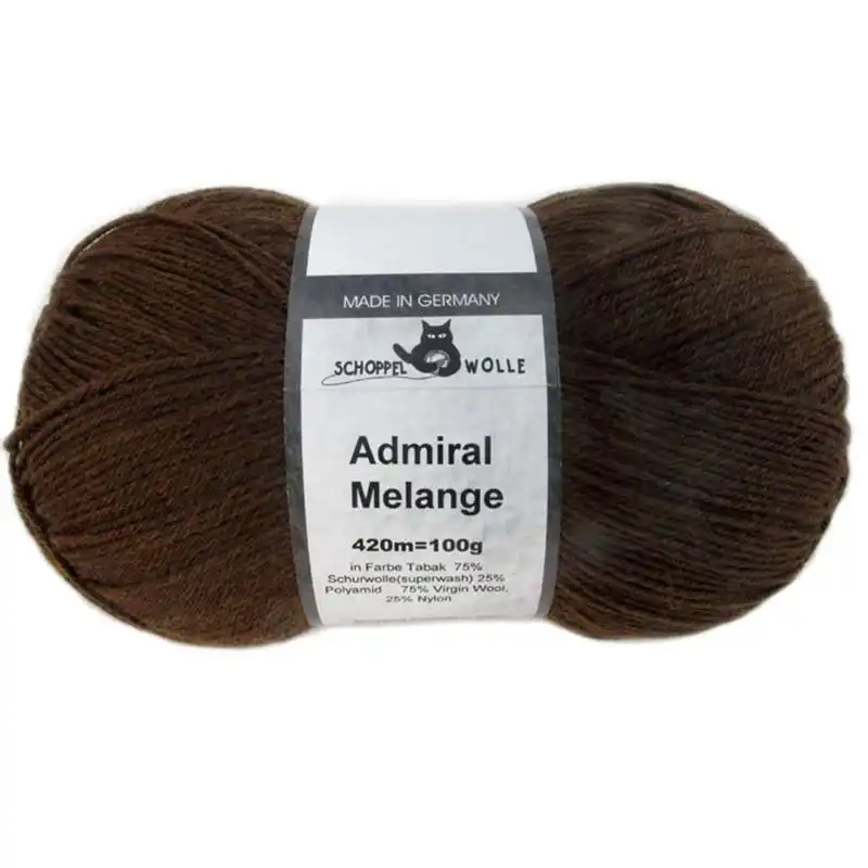 Schoppel Wolle Admiral Melange 8488M Tabak