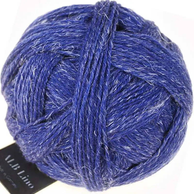 Schoppel Wolle Alb Lino 4463 Primär-Blau